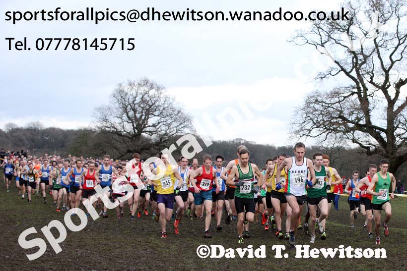 Senior mens Northern Cross Country, Knowsley Safari Park. Photo: David T. Hewitson/Sports for All Pics